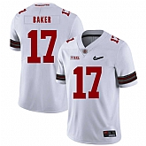 Ohio State Buckeyes 17 Jerome Baker White Diamond Nike Logo College Football Jersey Dzhi,baseball caps,new era cap wholesale,wholesale hats